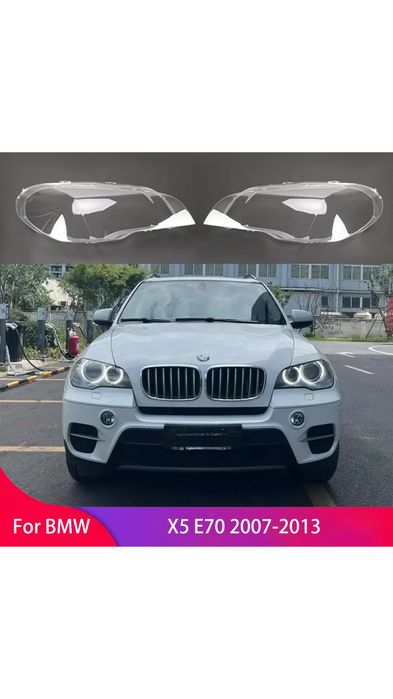 Set Sticle Faruri Bmw X5 E70  2007 - 2013 Sticla Far