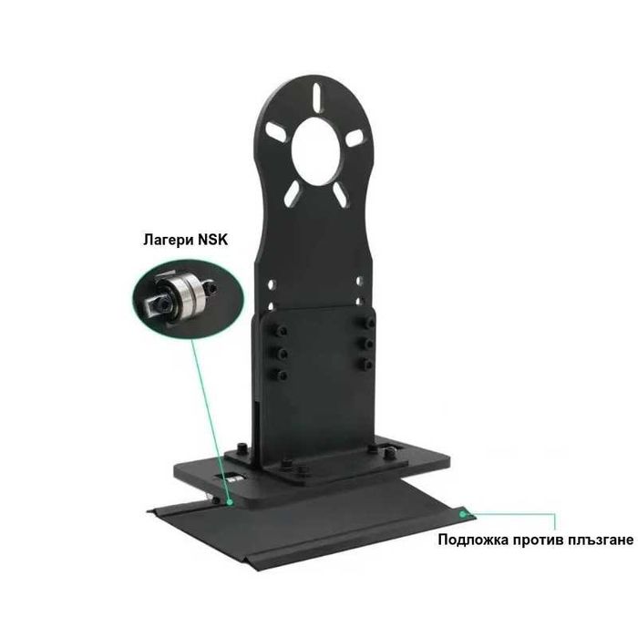 Стойка за главина и облекчаване на напрежението при смяна на  втулки