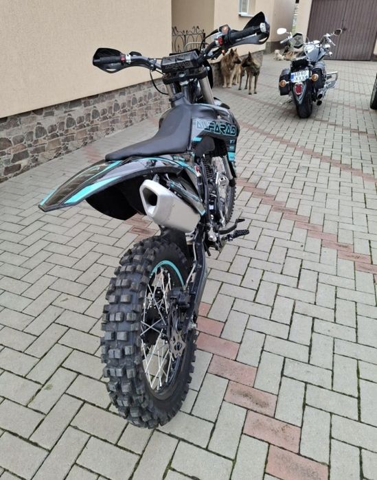 Vând moto cross enduro si chopper