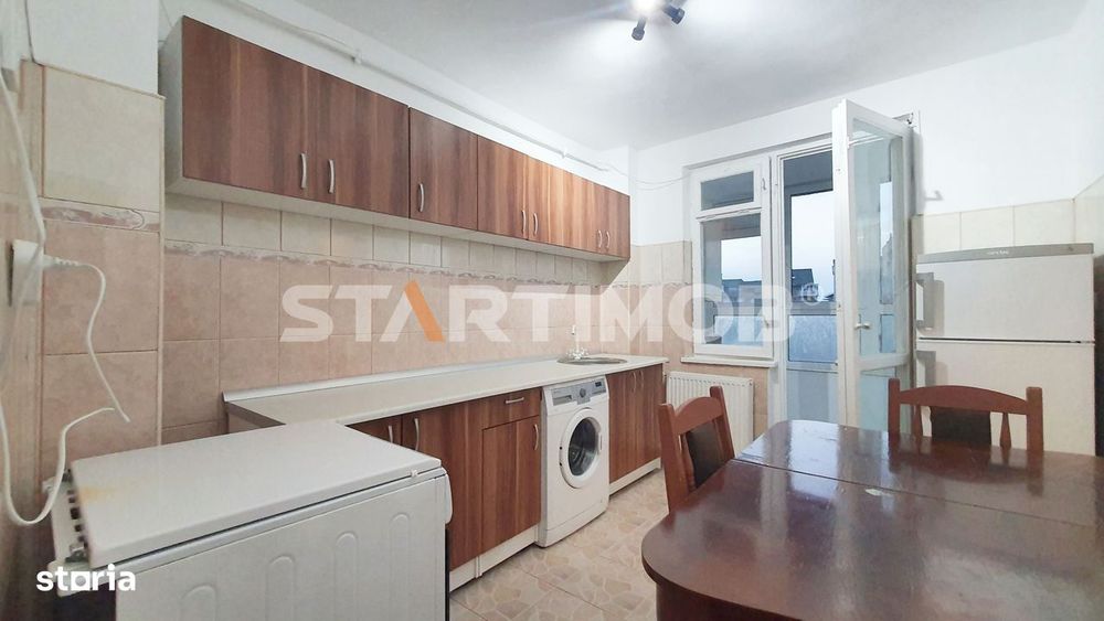 Apartament mobilat 3 camere zona Vlahuta