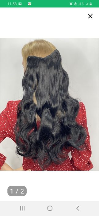 Натуральные волосы, наращивание