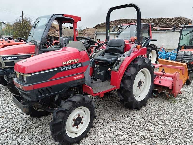 Японски трактор MITSUBISHI MT240 24 к.с. 4WD с фреза - ДЖЕЙ ТРЕЙДИНГ
