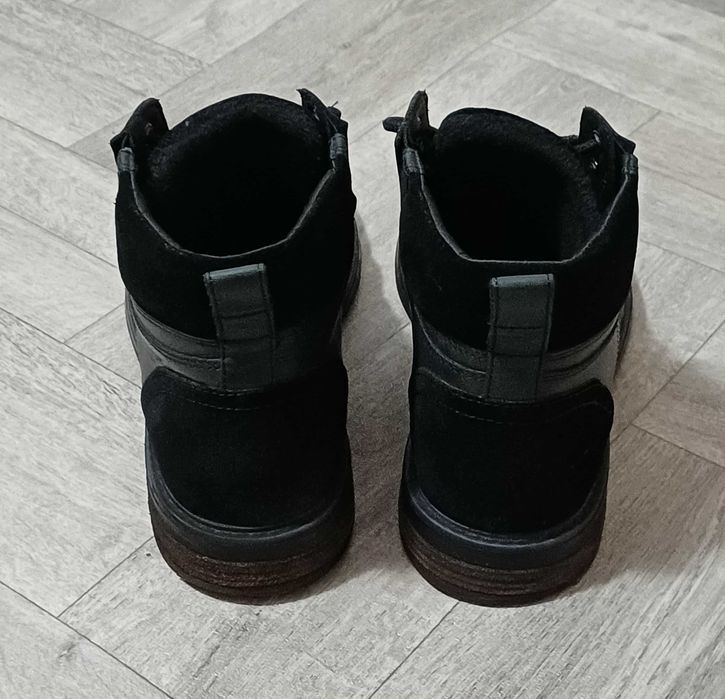 Обувки Geox Respira от естествена кожа тип боти, 43 номер