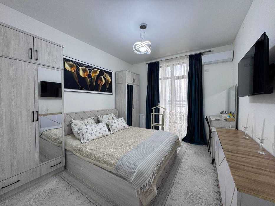 Новостройка ЖК Assalom Havo 4/9/9 с ремонтом, мебелью и техникой 94 м2