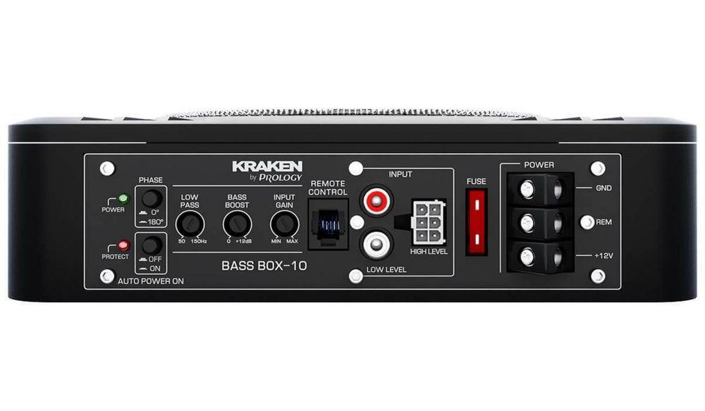 PROLOGY KRAKEN BASS BOX-10 автомобильный активный сабвуфер
