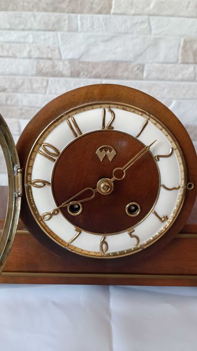 Стар каминен часовник - WEIMAR - Germany - Антика - 1970"