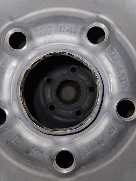 Метални джанти 7Jx17, 5х110, 5x105, ЕТ 38, ET41 с зимни гуми 215/65R17