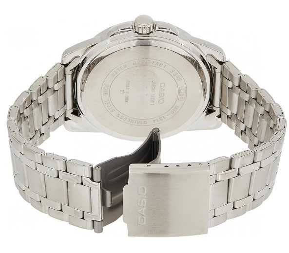 Casio MTP-1314PD-1AVEF мъжки часовник, стоманена гривна, 50M водоустойчив