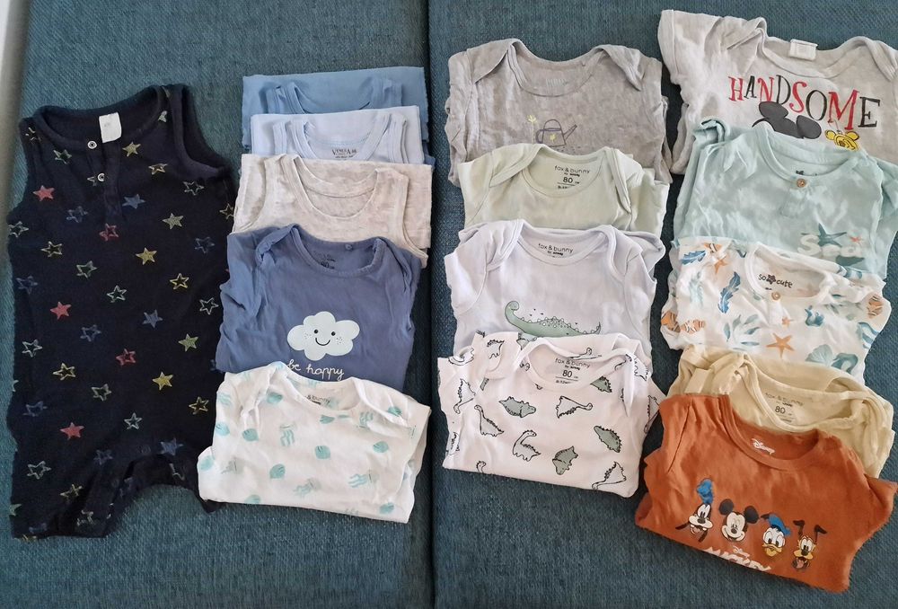 Лот от бебешки дрехи за момче - размер 80/86/92