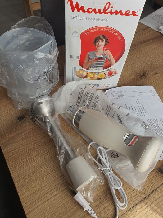 Blender de mână Moulinex Soleil – nou, nefolosit, cu cutie