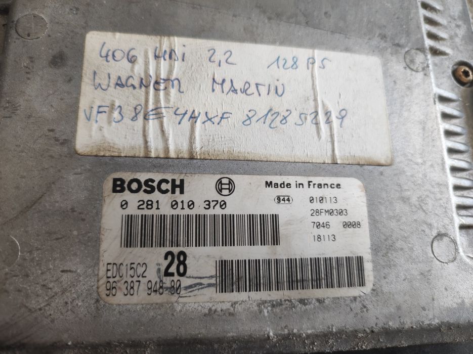 Компютър Bosch за Пежо-406(дизел,фейслифт)