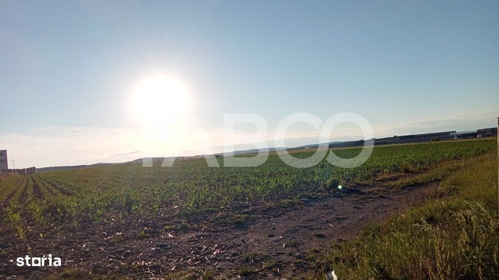 Teren intravilan 2 ha deschidere drum zona Industriala Vest Sibiu