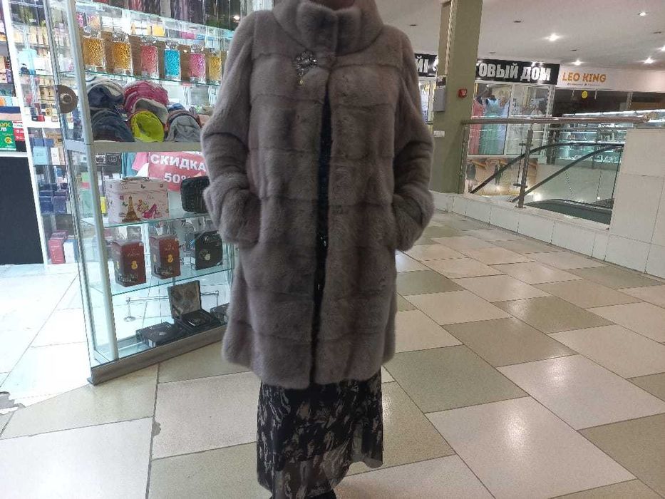 Новая Норковая шуба