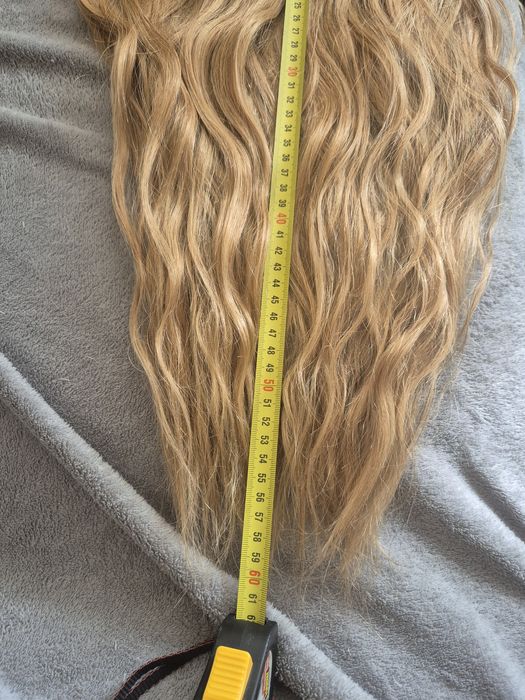 Естествена индийска коса на клипс