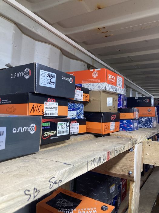 Колодки дисковые барабанные ручника