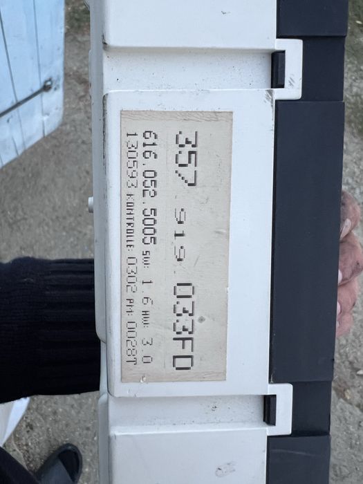 Пассат б3 щиток приборов