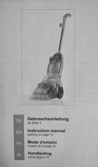 Aspirator pentru spălat covoare