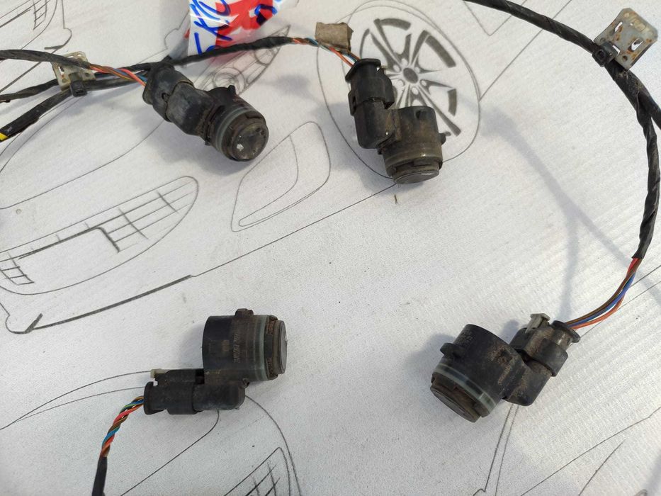 Senzori Parcare Spate (4 Buc.) + Instalatie Skoda Octavia 3 (5E) Facelift 2017–2020 / Cod OEM 5Q0919275C (5D2)