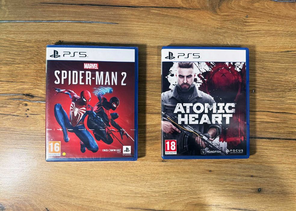 Spider Man 2 и Atomic Heart для PS5