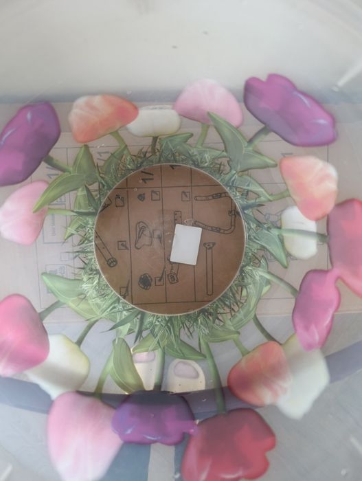 Продам ведро пластмассовое "Тюльпаны"