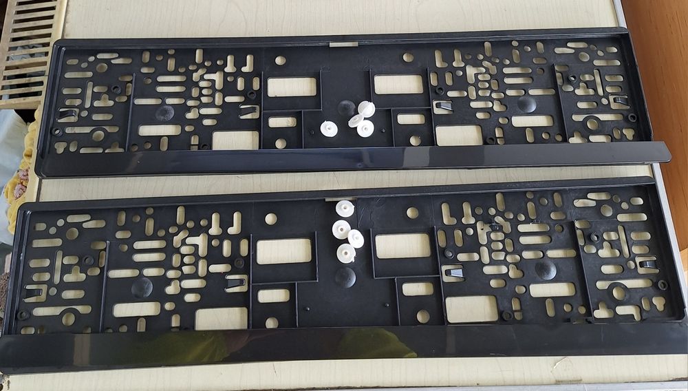 2бр НОВИ рамки регистрационен номер