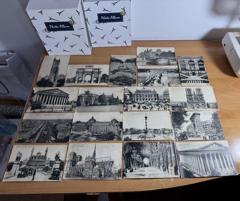 Lot 18 cărți poștale vechi Paris – început sec. XX