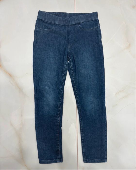 Lot colanti denim subtire 116 H&M si Mango