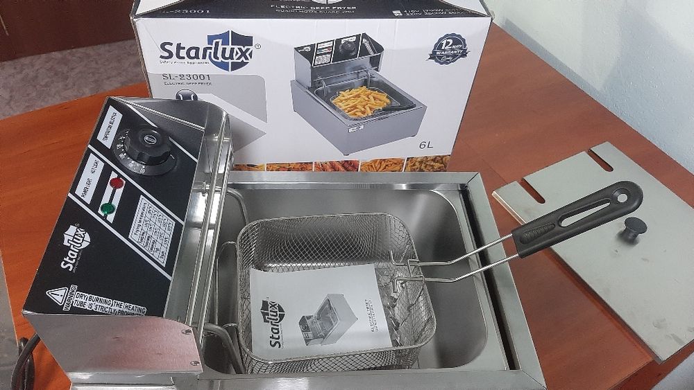 Продам электрогриль, фритюрница  новый