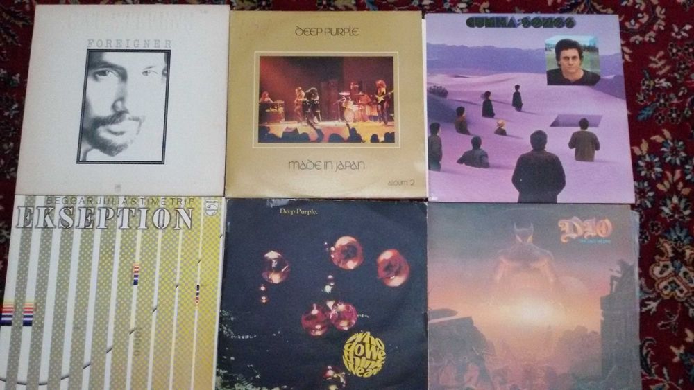 Грамофонни плочи от 70 - 80г. на миналия век в мн. добро състояние