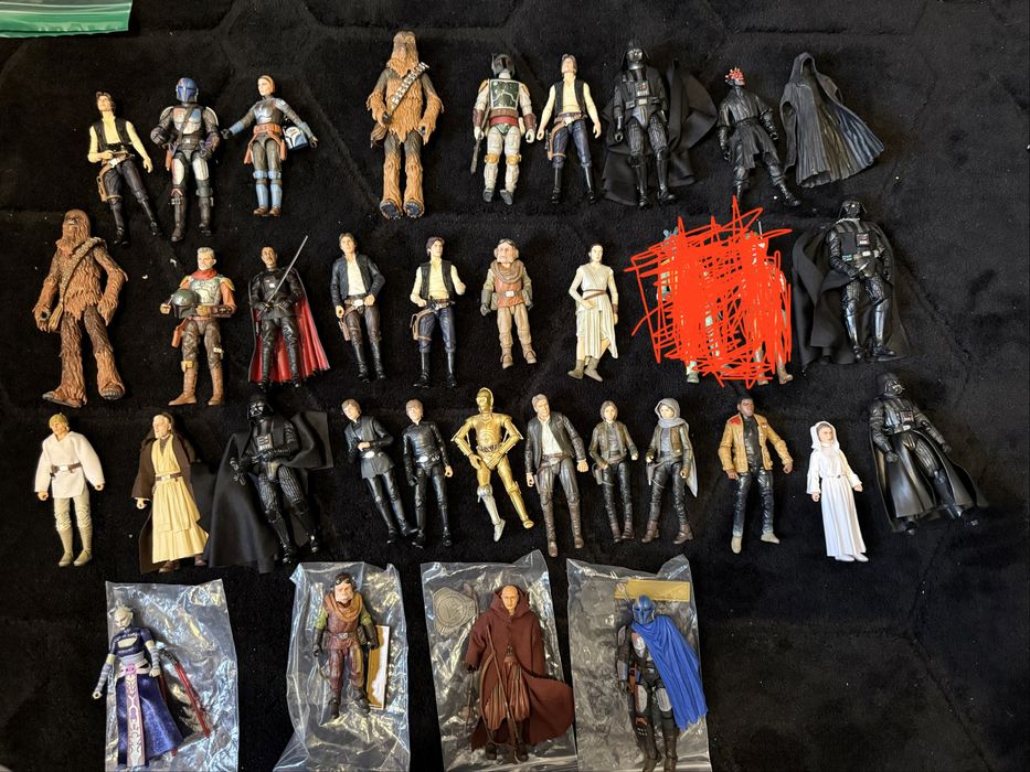 Star wars black series lot