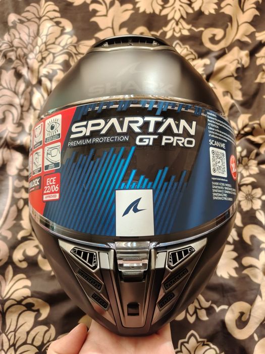 Каска за мотор Shark Spartan RS Matt Black