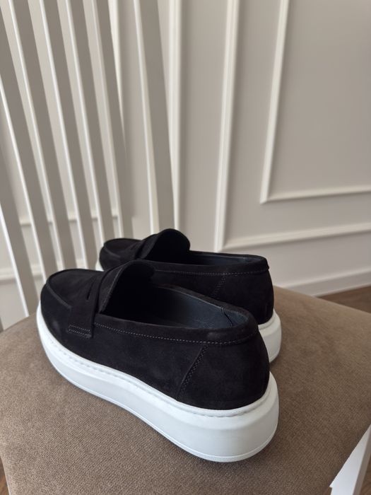 Mocasini din piele întoarsă