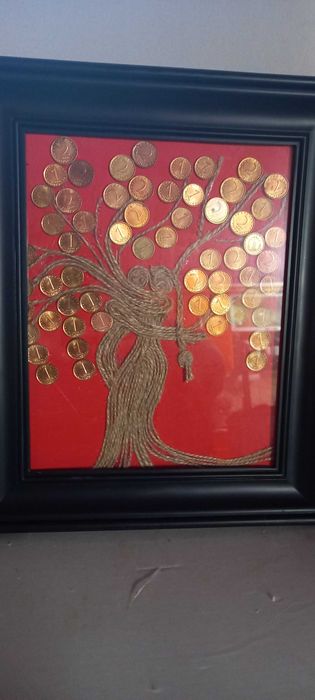 Картина- Дървото на парите и живота