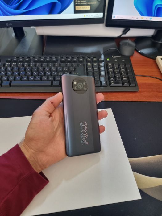 Poco X3pro 8+4/256gb(2024)ideal ochilmagan usta kurmagan aybi yuq