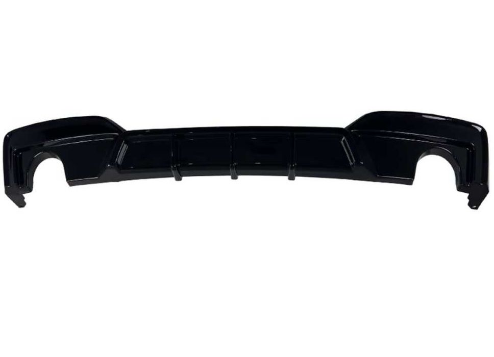 Заден дифузьор за М броня на BMW F06 F12 F13 с два единични отвора