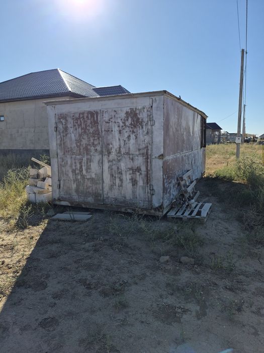 Продам металлический гараж, бутка 6×3