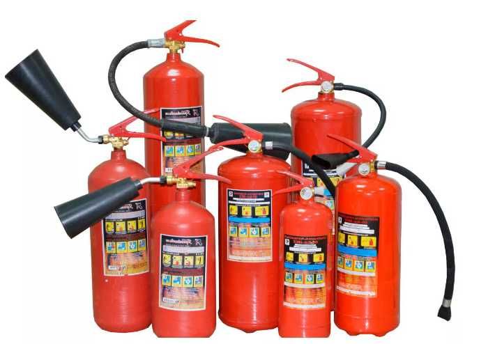Огнетушители всех видов, шкафы, ящик