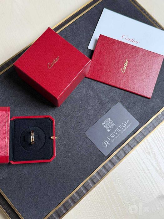 Кольцо Cartier Trinity small model 57р