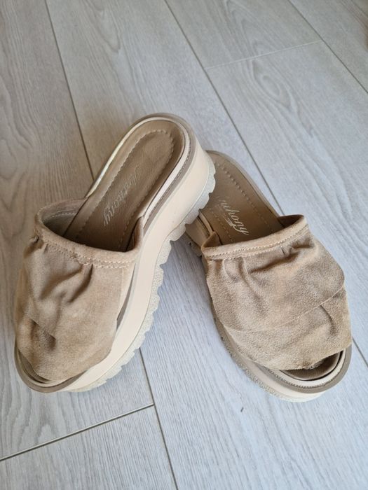 Papuci vara piele 37