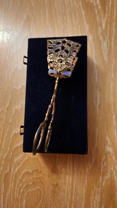 Луксозна щипка  сребро, цена 50лева