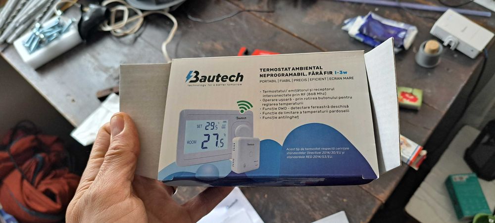 Termostat wireless Bautech