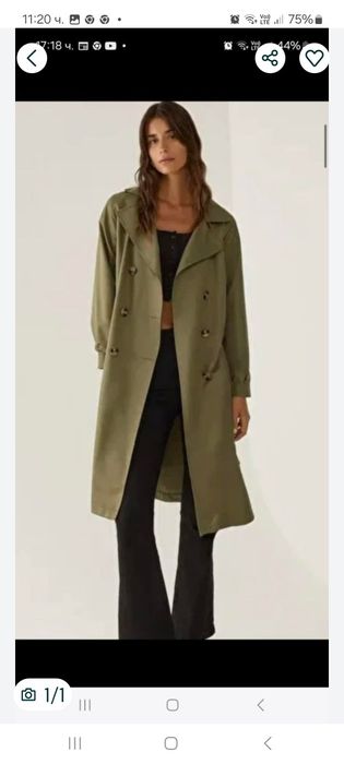 Нов тренч Л размер