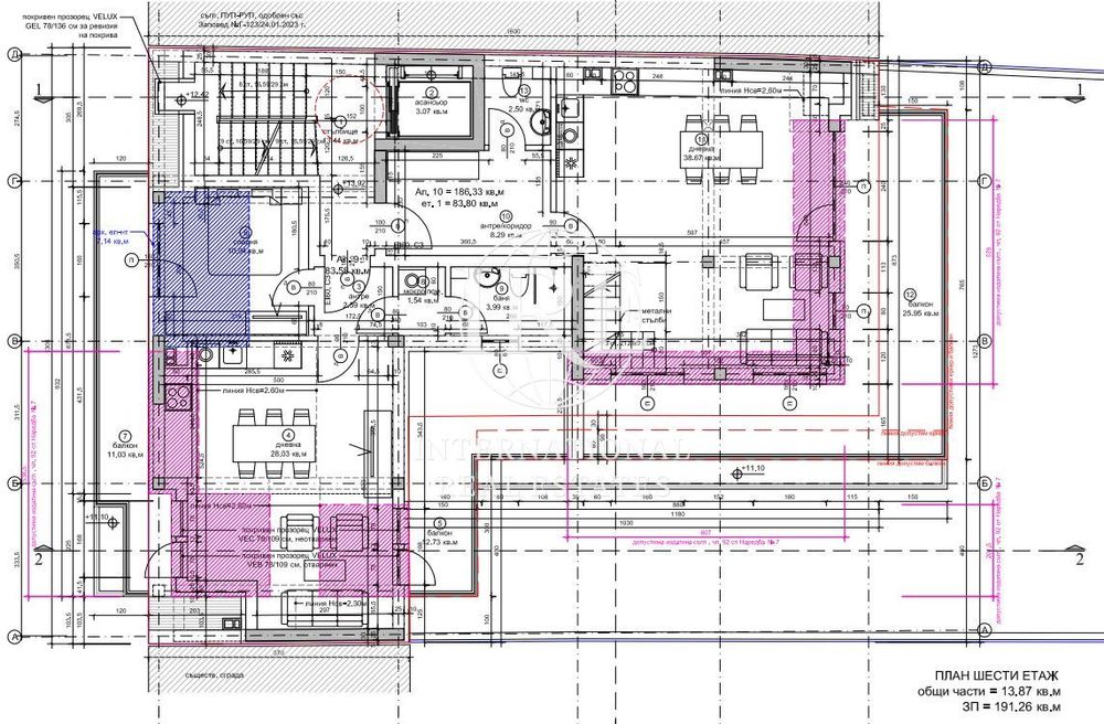 3-стаен в Варна-Окръжна болница площ 218кв.м. цена 360000