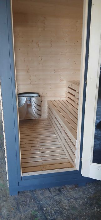 Sauna exterior izolat