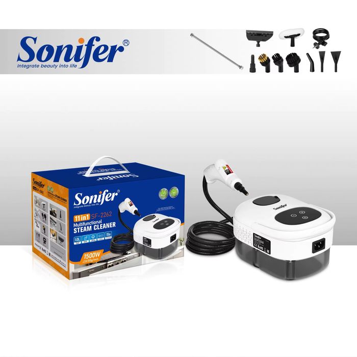 Доставка! Пароочиститель Sonifer SF-2262 11 в 1