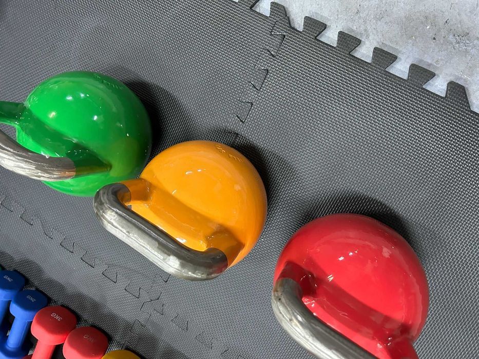 Pachet Kettlebell Competitie 84 kg: 24 + 28 + 32 kg