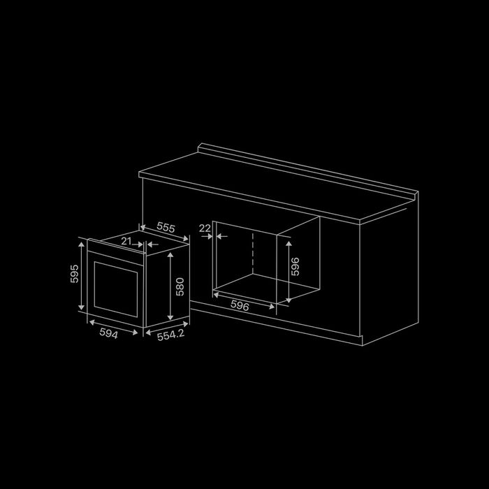 HOFMANN духовой шкаф (встраиваемый , электрический) Модернизированный