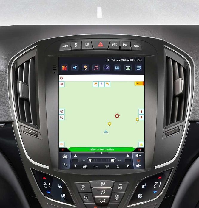 Мултимедия за Opel Insignia навигация вертикална Android вертикална