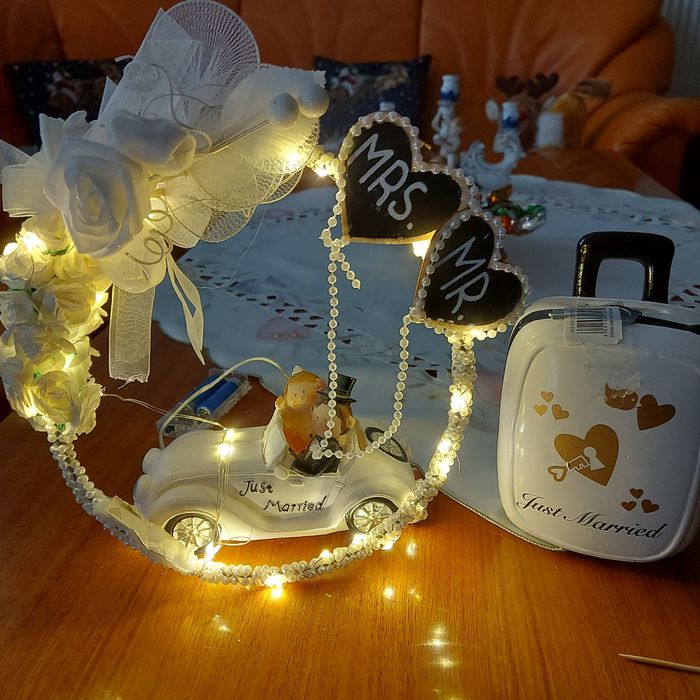 Vind ornament pentru nuntă masă miri