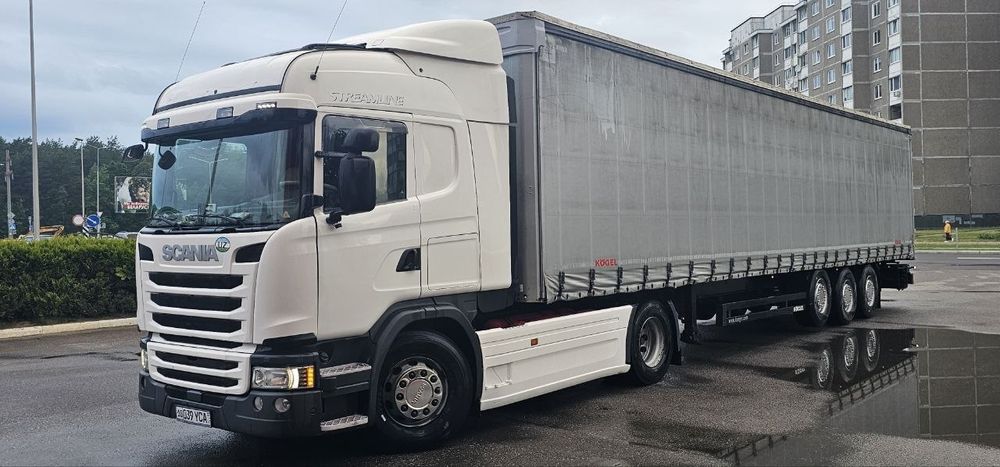 SCANIA G340 EURO 6 + KOGEL Прицеп Сотилади